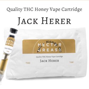 Nectar Grease – Jack Herer THC Vape Cartridge 1mL