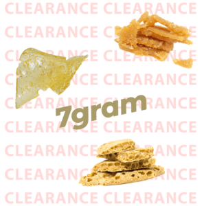 Clearance Shatter/Budder/Sugar Wax Mix (7G)