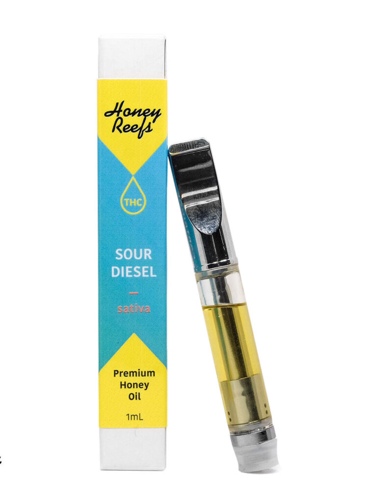 Honey Reefs – Sour Diesel Honey Oil Cartridge