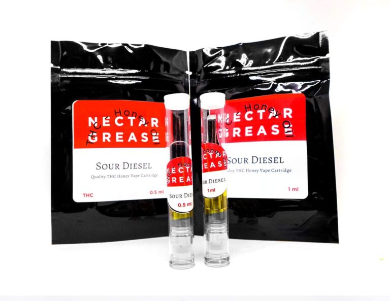 Nectar Grease – Sour Diesel THC Vape Cartridge