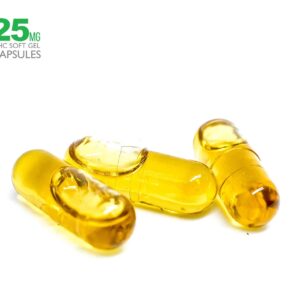 25mg THC Hemp Seed Oil Capsules (CO2)