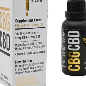 500mg CBG/CBD Gut Health – CBDYOU