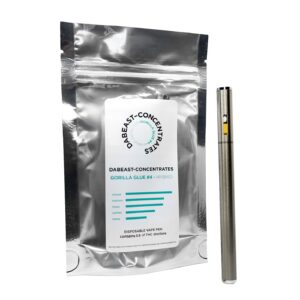 DABEAST CONCENTRATES-Gorilla Glue#4 Disposable THC Distillate Pen