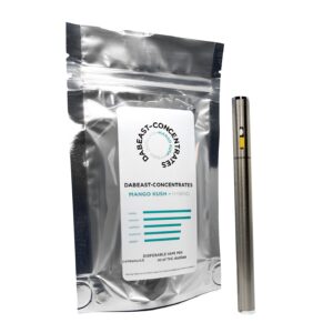 DABEAST CONCENTRATES-Mango Kush Disposable THC Distillate Pen
