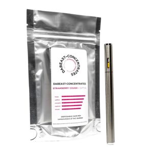 DABEAST CONCENTRATES-Strawberry Cough Disposable THC Distillate Pen