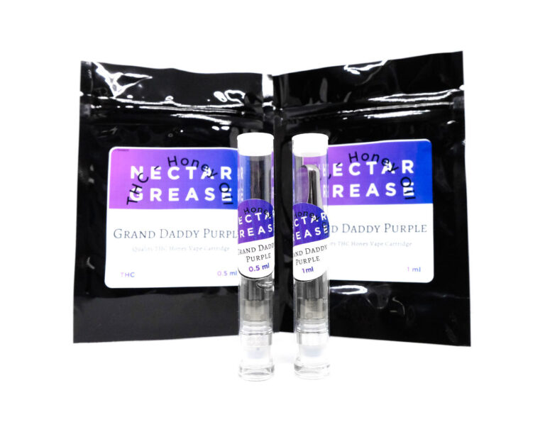 Nectar Grease – Grand Daddy Purple THC Vape Cartridge