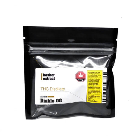 Diablo OG THC Distillate – kosher extract
