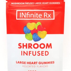 Shroom Infused Large Heart Gummies Edibles (4000mg)